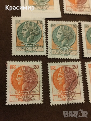 Пощенски марки Италия , снимка 5 - Филателия - 51477536