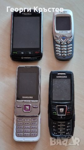 Blackberry 9500, Samsung C200, E390 и M3200 - за ремонт