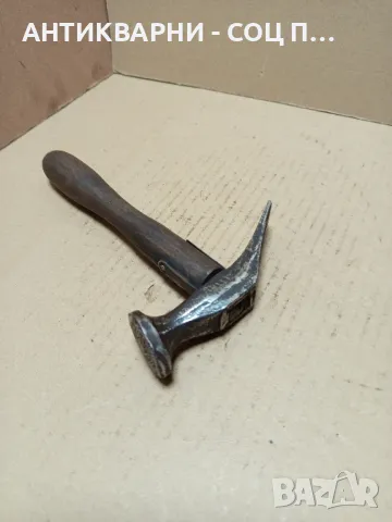 Старо Немско Кожарско Чукче Чук 0.400кг Номер 1., снимка 3 - Антикварни и старинни предмети - 49776874