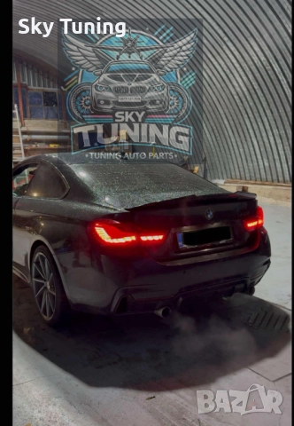 М4 Лип Спойлер за багажник за Bmw F32 spoiler бмв Ф32 4 series PSM, снимка 4 - Аксесоари и консумативи - 51811352