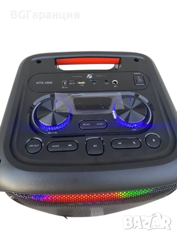 Преносима Караоке Тонколона с безжичен микрофон, снимка 3 - Тонколони - 52304352