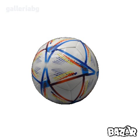 Цветна футболна топка Qatar 2022