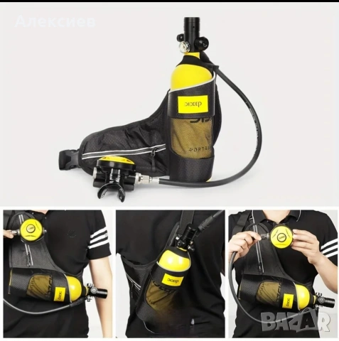 водолазна бутилка - DIDEEP , снимка 2 - Спортна екипировка - 53034046