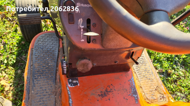 Тракторна косачка Husqvarna , снимка 4 - Селскостопанска техника - 44875470