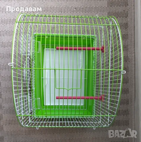 Продавам средно голяма клетка за декоративни птички, снимка 2 - За птици - 49519519