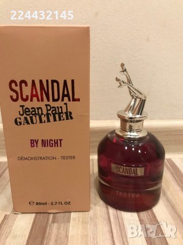 Jean Paul Gaultier Scandal By Night  80ml Tester , снимка 3 - Дамски парфюми - 30553053