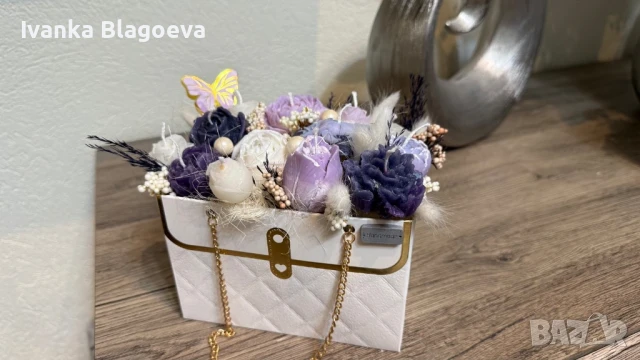 Вечен букет от ароматни свещи, снимка 18 - Декорация за дома - 49808680