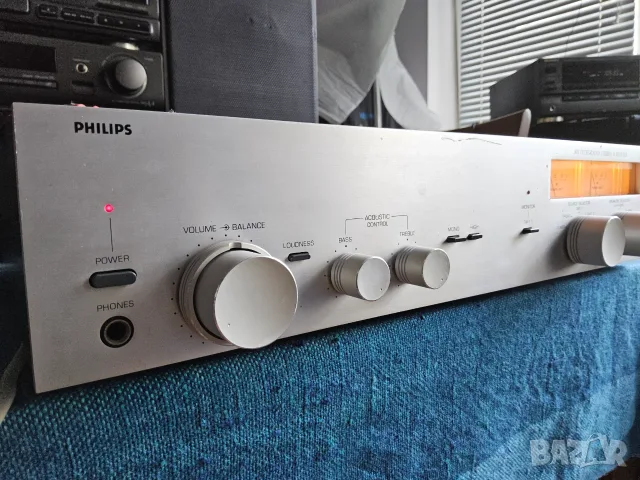 Стерео усилвател Philips AH 305 A, снимка 5 - Ресийвъри, усилватели, смесителни пултове - 56166032