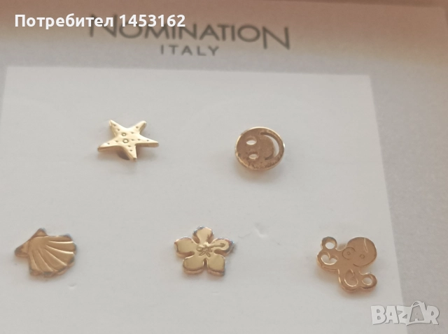 Лот обеци Nomination , снимка 3 - Обеци - 51716626