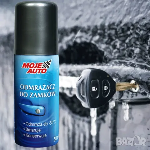 Спрей за размразяване на ключалки - Moje Auto, снимка 2 - Аксесоари и консумативи - 55858605