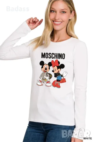 Нови дамски блузи размери XS-5XL, снимка 3 - Блузи с дълъг ръкав и пуловери - 49096456