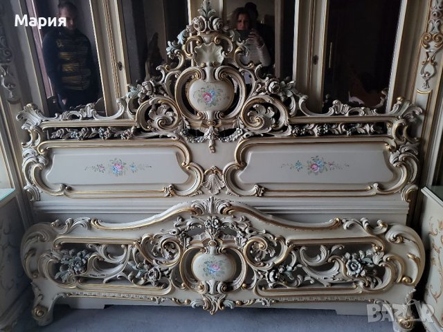 Италианска барокова спалня Silik 085, снимка 2 - Спални и легла - 38766472