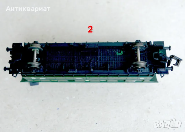 Товарни и пътнически вагони N (1:160) - от 1 до 4, снимка 8 - Колекции - 49361310