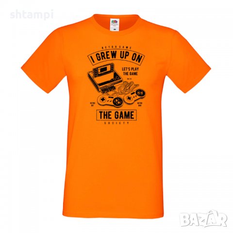Мъжка тениска Grew Up On The Game,Игра,геймър,Изненада,Подарък,Празник , снимка 7 - Тениски - 36812347