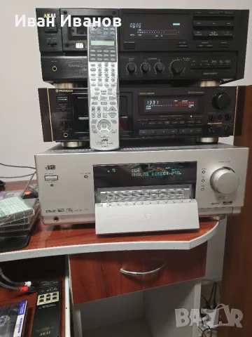 Продавам JVC RX-DP20VSL: флагмански 7.1-канален аудио-видео ресийвър , предложете цена !!! 