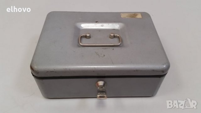 Метална кутия за ценности - сива, снимка 1 - Други стоки за дома - 30361375