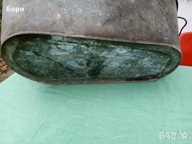 Старо бебешко ламаринено корито, снимка 7 - Други ценни предмети - 35119163