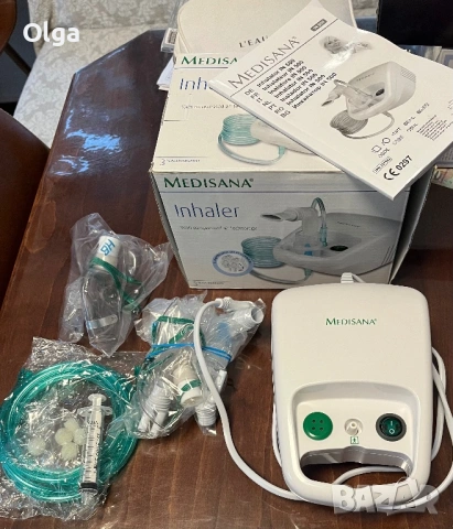 Нов компресорен инхалатор Medisana (небулизатор), снимка 3 - Медицинска апаратура - 54271793