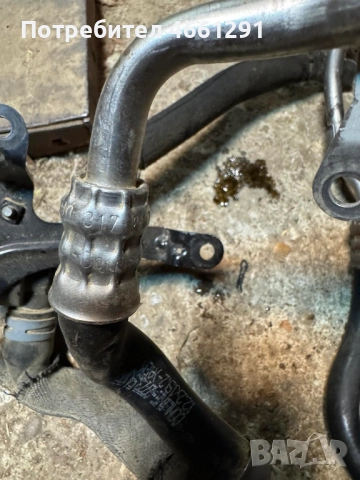 Маслопровод автоматична скоростна кутия Ауди Audi A8 D4 H4 3.0Tdi 251ps. само за 50лв. 4H0317817H, снимка 4 - Части - 52563133