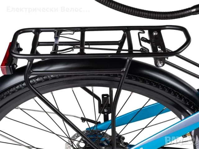 Електрически трекинг велосипед MTF Road 6.5 - Bafang 80 Nm, до 200 км пробег, снимка 3 - Велосипеди - 55988982