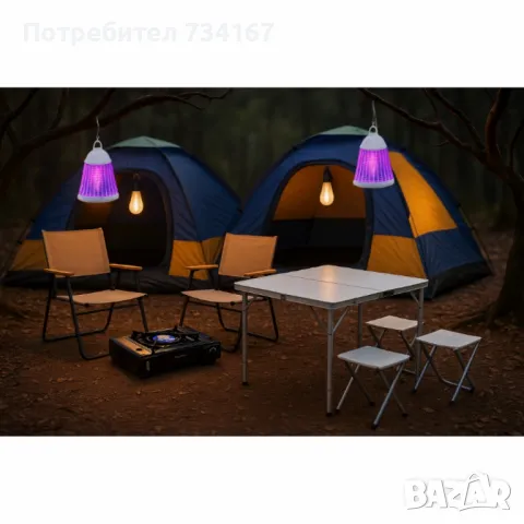 Къмпинг комплект за четирима – Комфорт и практичност сред природата, снимка 2 - Къмпинг мебели - 50132598