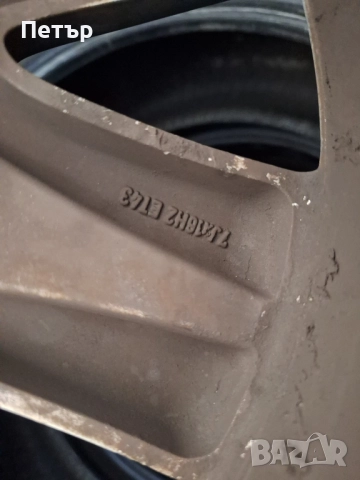 ОРИГИНАЛНИ АЛУМИНИЕВИ ДЖАНТИ МЕРЦЕДЕС /W204/-5x112х66.6-16цола, снимка 7 - Гуми и джанти - 51618034