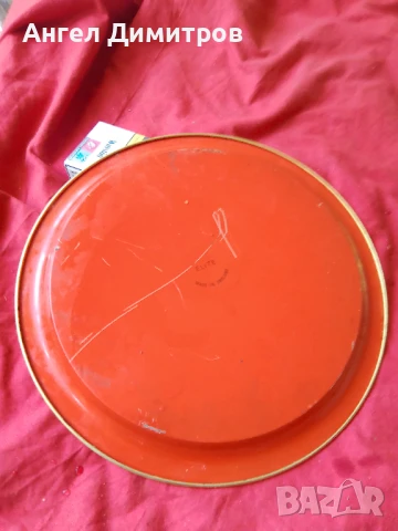 Стар поднос Англия , снимка 4 - Антикварни и старинни предмети - 51165290