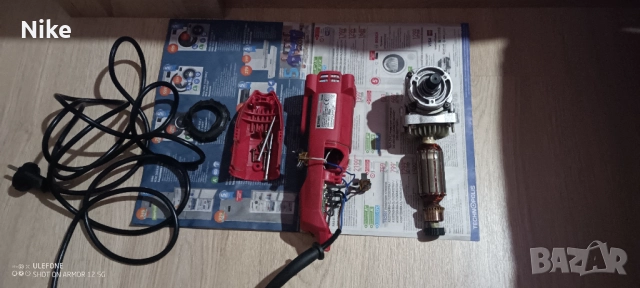 Ъглошлайф KRAFT WERKZEUGE WWA-EFW650 за части (деф. статор)
