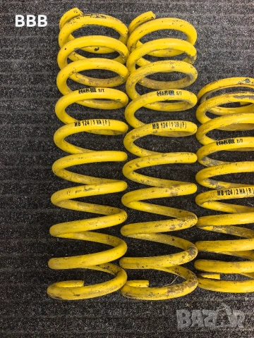 спортни пружини W124, снимка 3 - Части - 54358856