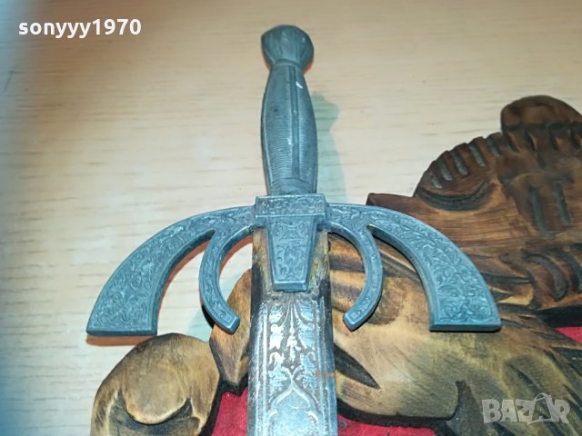 мечове за стена с дърворезба-50х40см-внос швеицария, снимка 10 - Колекции - 29894606