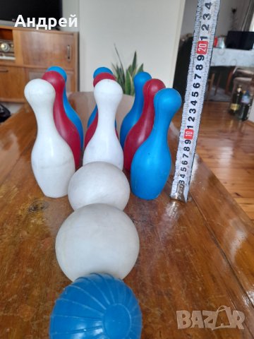 Стари играчки,кегли #2, снимка 4 - Други ценни предмети - 40336676