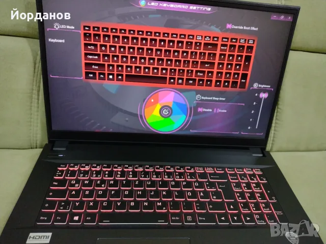 Clevo Captiva B1702 17.3'' /Core i5-10210U/8gb.ram./128gb.ssd, снимка 9 - Лаптопи за работа - 56234182