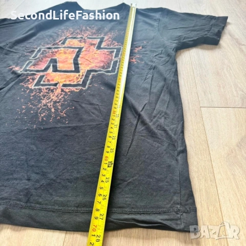 Rammstein Feuer Frei мъжка тениска винтидж колекционерска XL, снимка 3 - Тениски - 54155264