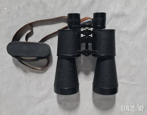 Рядък винтидж немски бинокъл Schütz Kassel Soclar 10x56 Топ оптика