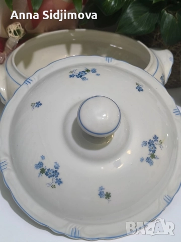 Български порцелан супник