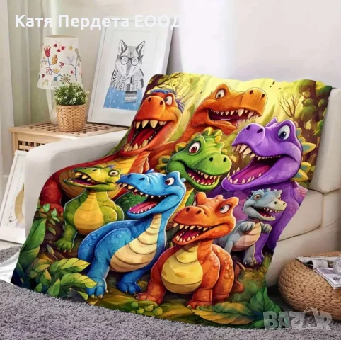 3D детско одеяло 150/200, снимка 2 - Спално бельо и завивки - 50838903