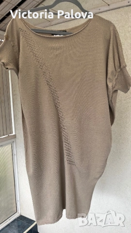 Луксозна асиметрична рокля TWIN-SET SIMONA BARBIERI Италия, снимка 15 - Рокли - 53206668