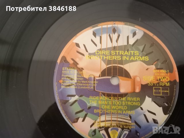 Dire Straits - Brothers In Arms&LOVE OVER GOLD, снимка 8 - Грамофонни плочи - 42420399