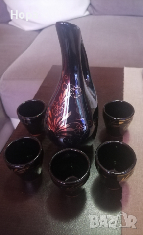 Винтидж сервиз за алкохол, снимка 5 - Антикварни и старинни предмети - 44614726