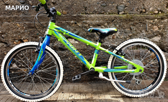Алуминиев 20 цола Детски велосипед 6 скорости палцова Отличен Sprint, снимка 1 - Велосипеди - 44932924