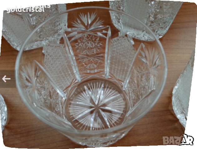 Кристални чаши Ропотамо , снимка 16 - Антикварни и старинни предмети - 36720092