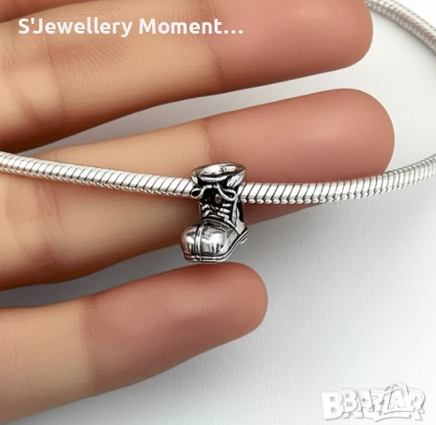 Талисман за гривни Pandora Hiking Boot, снимка 4 - Гривни - 39199564