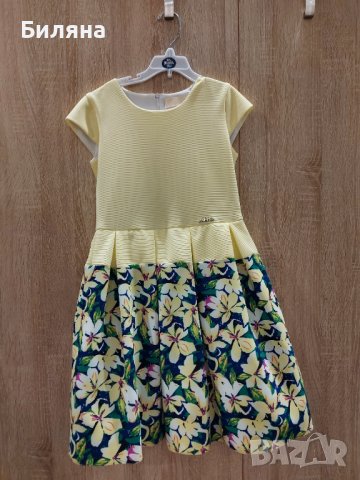 Официална детска рокля Анисия 140 см, снимка 1