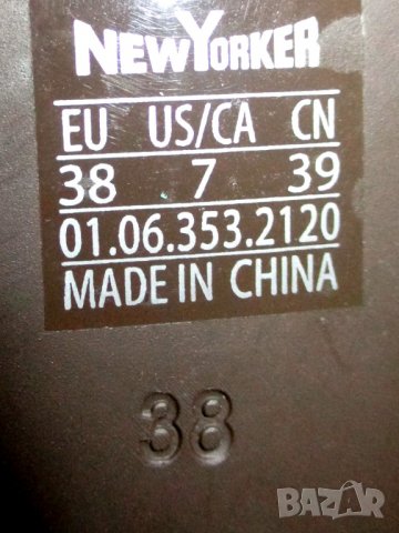 Ботуши New Yorker, нови каубойски боти № 38, снимка 4 - Дамски боти - 38771072