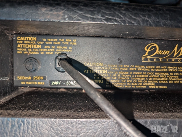 Vintage Dean Markley Electronics K 20B Guitar Power Amp, снимка 7 - Други - 48801814