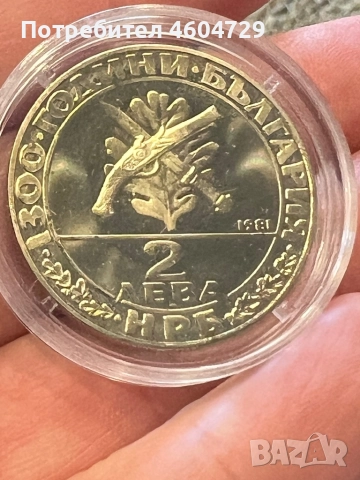 2 лева 1981 хайдушко, снимка 2 - Нумизматика и бонистика - 52946639