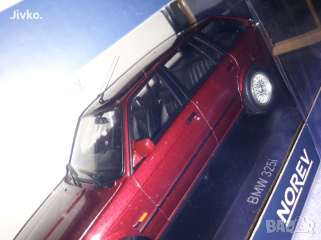 BMW 325 i 1.18  NOREV. Red metallic, снимка 7 - Колекции - 36875201