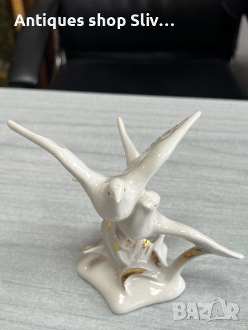 Порцланова фигура на гълъбите на мира. №3740, снимка 7 - Антикварни и старинни предмети - 40252849