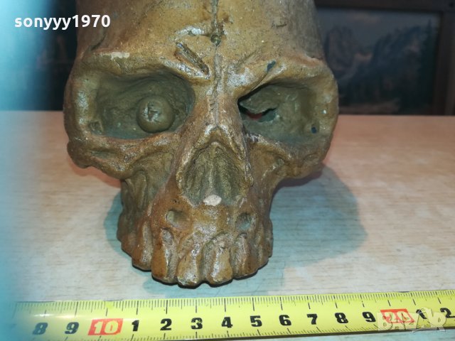 черепа-керамика 20х19х14см 0903211130, снимка 11 - Колекции - 32092172