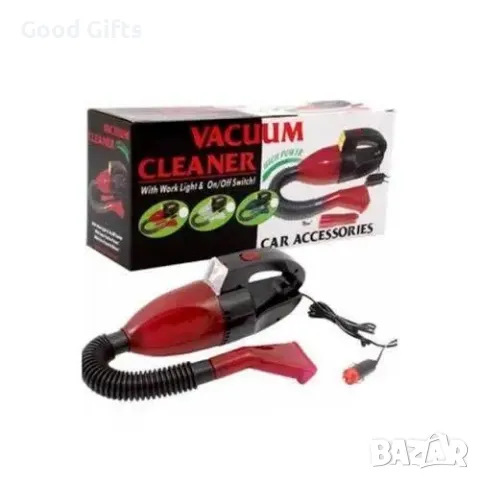 Компактна прахосмукачка за кола CAR VACUUM CLEANER, снимка 6 - Аксесоари и консумативи - 47508408